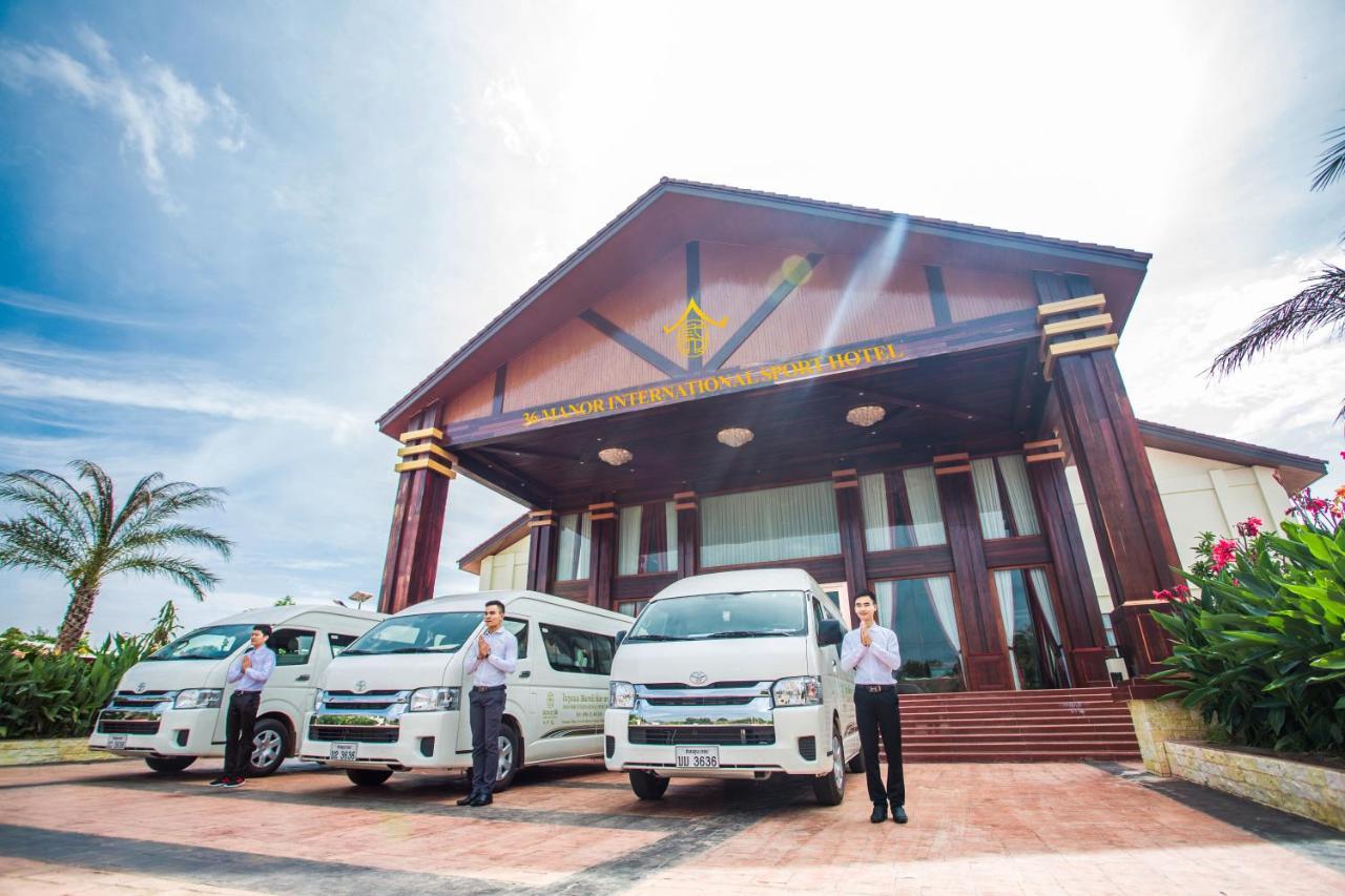 36Manor International Sport Hotel Vientiane Buitenkant foto